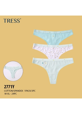 Фото TRESS Женские трусы TRESS 2771 1а (19273) – Стринги, цвет <color>, цена 28.27<currency>