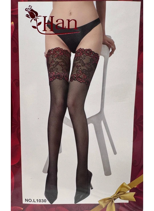 Эротические чулкиЖенские панчохи HAN L1030 - женское белье оптом в Dolche Noche