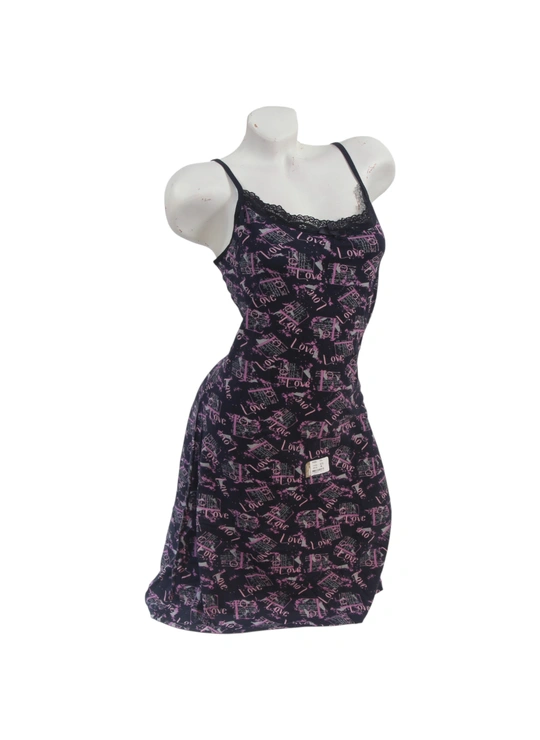 Ночные рубашкиНочная рубашка батал Majestic(2XL-4XL) 2028 - женское белье оптом в Dolche Noche