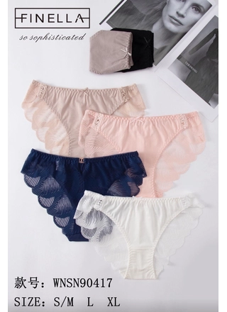 Фото FINELLA Жіночі трусики FINELLA 90417 10в (22643) – Норма, колір <color>, ціна 59.18<currency>