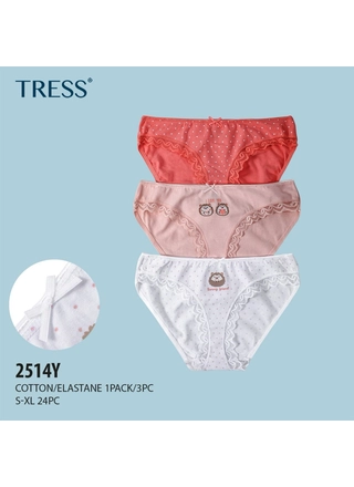 Фото TRESS Жіночі труси TRESS 2514 8б () – Норма, колір <color>, ціна <currency>