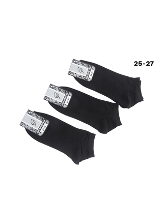 Фото Червоноград Шкарпетки чоловічі короткі 0062 Чорний () – Весна-осень, цвет <color>, цена <currency>