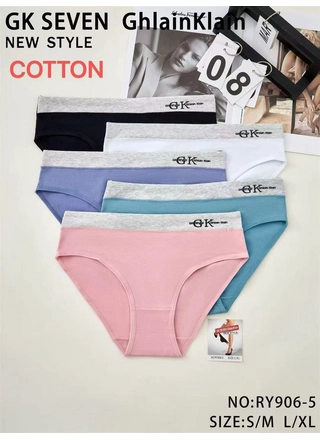 Фото Coralle Klaare Трусы женские Ghlain Klain RY906-5 2а () – Хлопковые, цвет <color>, цена <currency>