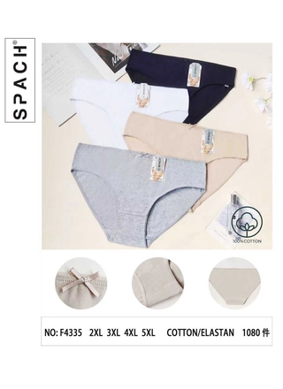 Фото SPACH Трусы женские SPACH 4335 6б (22586) – Батальные размеры, цвет <color>, цена 40.48<currency>