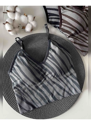 Фото Без Бренда Топик зебра GoodLuck 840 (10697) – Топы, майки, цвет <color>, цена 92.34<currency>