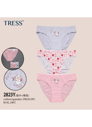 Фото TRESS Женские трусы TRESS 2823 3C (19282) – Норма, цвет <color>, цена 32.12<currency>