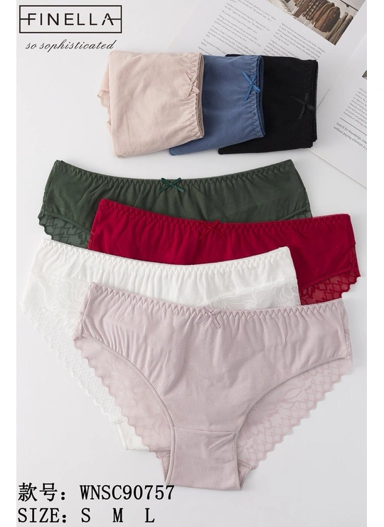 НормаЖіночі трусики FINELLA 90757   2а Різні кольори - женское белье оптом в Dolche Noche