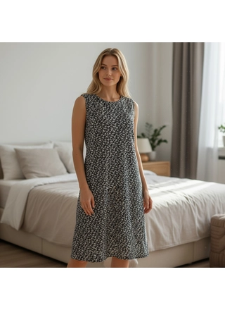 Фото Joanna Vera Женское домашнее платье/халат без рукавов 5788 Как на фото (7658) – Ночные рубашки, цвет <color>, цена 109.04<currency>