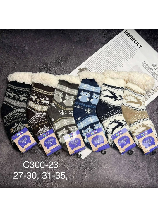 Носки термо детские Корона С300-23 Різні кольори - постачальник дитячої білизни оптом Dolche Noche