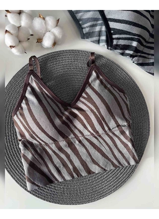 Фото Без Бренда Топик зебра GoodLuck 840 (10697) – Топы, майки, цвет <color>, цена 92.34<currency>