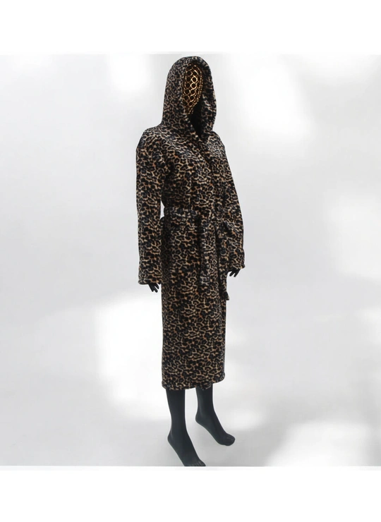 ХалатыХалат женский махровый (батал) 9906 - женское белье оптом в Dolche Noche