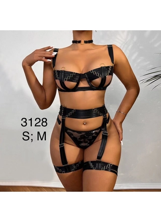Фото Без Бренда Комплект белья 3128 (15745) – Эротические комплекты, цвет <color>, цена 468.72<currency>