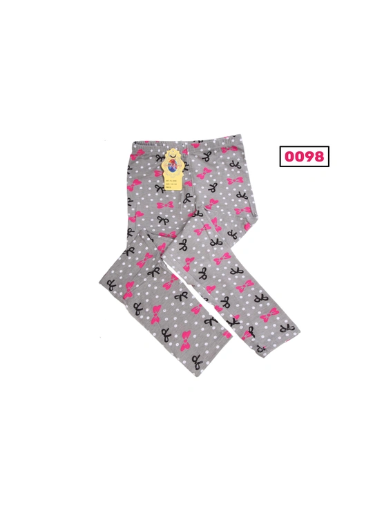Детские леггинсы с бантиками 0098 (хлопчатобумажные) – поставщик белья оптом Dolche Noche