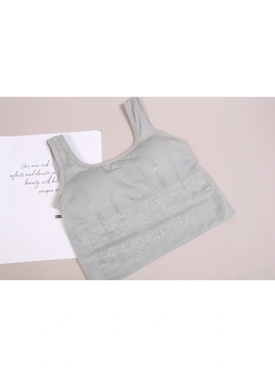 Топы, майкиТопик женский стразы 0311 - женское белье оптом в Dolche Noche