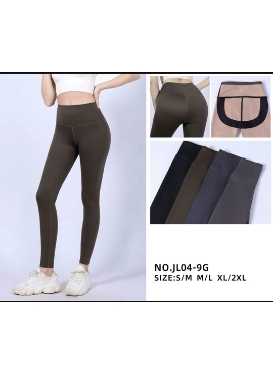 ЛосиныЖенские термолосины с начесом JL04-9G (S/M, M/L, XL/2XL) - женское белье оптом в Dolche Noche