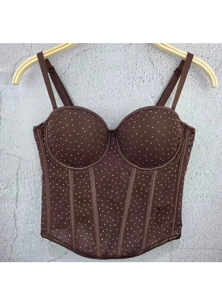 Фото Без Бренда Корсет жіночий 1097 Коричневий (22727) – Корсети, колір <color>, ціна 379.75<currency>