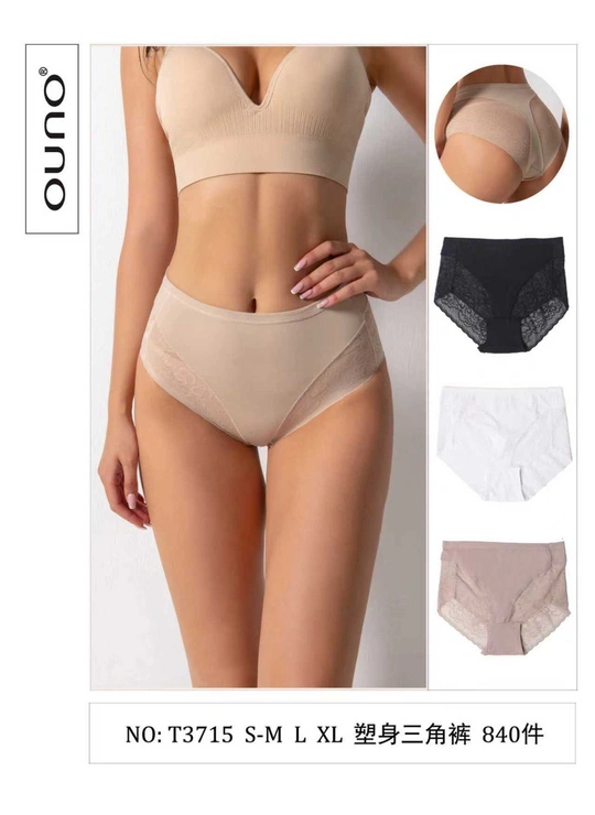 Корректирующие трусыКорректирующие высокие трусы OUNO T3715 12б - женское белье оптом в Dolche Noche