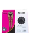 Эротические чулкиЧулки женские Victoria 6027 Черный - женское белье оптом в Dolche Noche