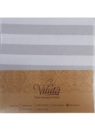 Фото Viluta Простынь на резинке 160*200*25  (22026) – Постельное белье, цвет <color>, цена 438.03<currency>