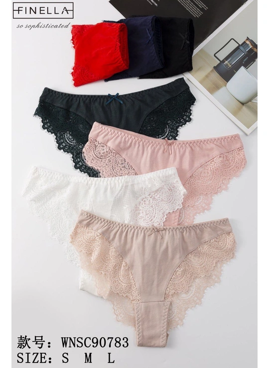 НормаЖіночі трусики FINELLA 90783   12в Різні кольори - женское белье оптом в Dolche Noche