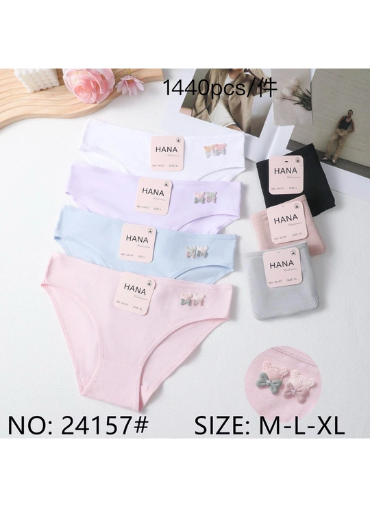 Бавовняні Труси хлопкові HANA 24157 7в - жіноча білизна оптом у Dolche Noche