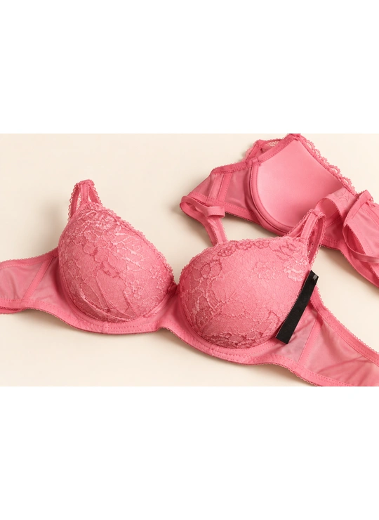 Чашка АБюстгальтер ROSE GIRL 8896A (15,3) Рожевий - женское белье оптом в Dolche Noche