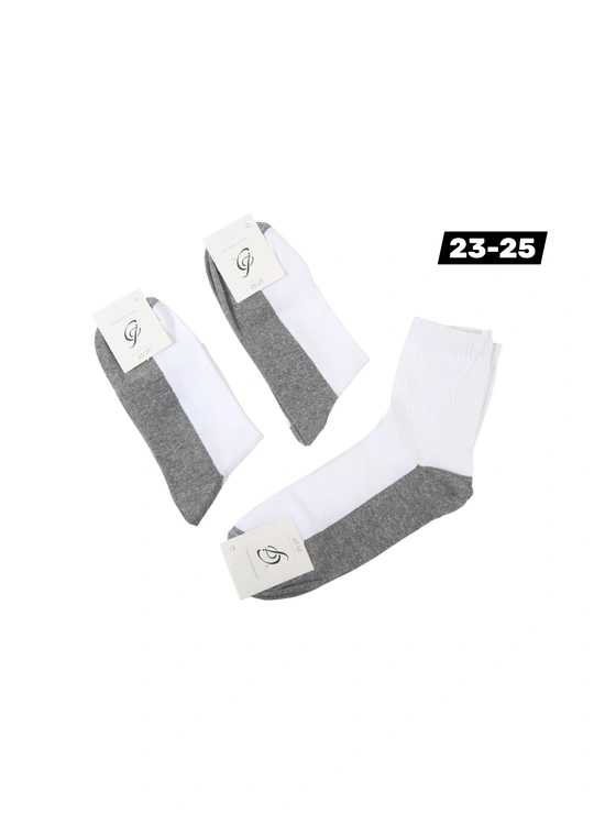 Весна-осінь Шкарпетки сіра стопа CI 0062 - жіноча білизна оптом у Dolche Noche
