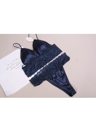 Фото Без Бренда 2021 Женский комплект бралет Yadali (11898) – Кружевные, цвет <color>, цена 124.10<currency>