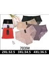 Батальные размерыЖіночі труси NADIZI 7039 11с Різні кольори - женское белье оптом в Dolche Noche