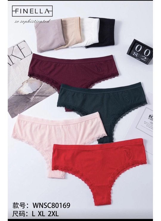 НормаЖіночі труси FINELLA WNSC80169 8в Різні кольори - женское белье оптом в Dolche Noche