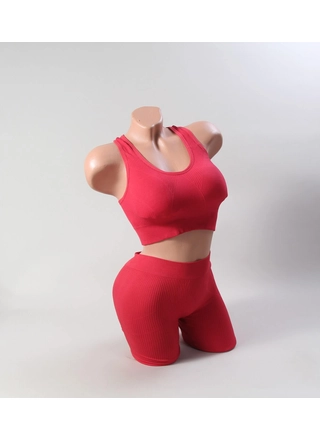 Фото Без Бренда Комплект Топ&Шорты A05 (14046) – Спортивные комплекты белья, цвет <color>, цена 206.53<currency>