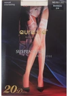 Колготки Панчохи з підв’язками Aura.Via Elegant Classic 20 DEN 382 - жіноча білизна оптом у Dolche Noche
