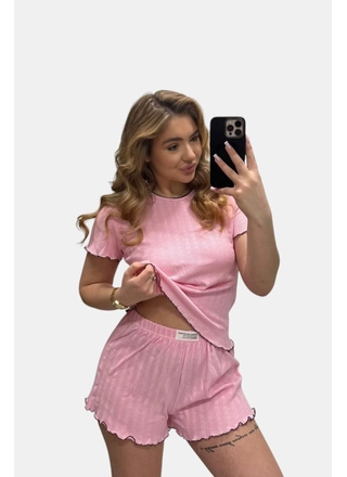 Фото ЦаЦа Жіноча бавовняна піжама  Ца-Ца 4960 Рожевий (23465) – Пижамы, цвет <color>, цена 446.32<currency>