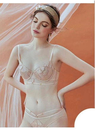 Фото Без Бренда Комплект жіночої білизни (бюстгальтер + трусики)0310 13,1 Бежевий (14291) – Чашка B, колір <color>, ціна 341.15<currency>