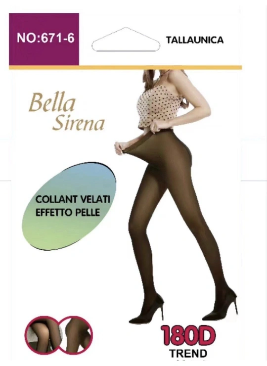 Колготки Колготи з ефектом прозорості Bella Sirena 671-6 - жіноча білизна оптом у Dolche Noche