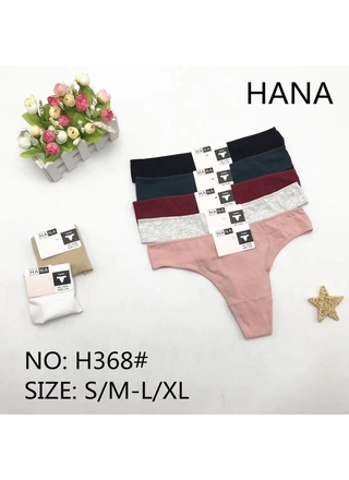 Фото HANA Стрінги хлопкові HANA H 368 (7781) – Стринги, цвет <color>, цена 35.53<currency>