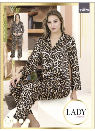 Фото LADY Стильная пижама Lady 15079 (20449) – Пижамы, цвет <color>, цена 883.26<currency>