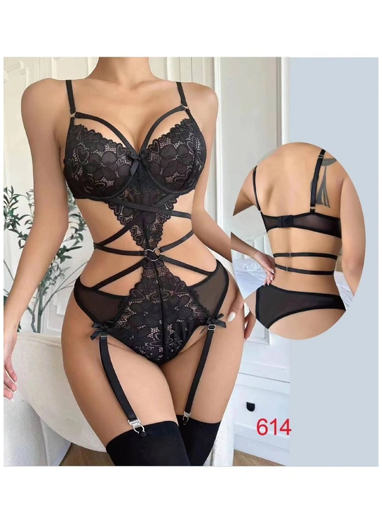Эротические комплектыЭротическое белье Aimina 614 - женское белье оптом в Dolche Noche