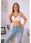 Чашка CБюстгальтер LORRIROSE С. MYX009  Молочний - женское белье оптом в Dolche Noche