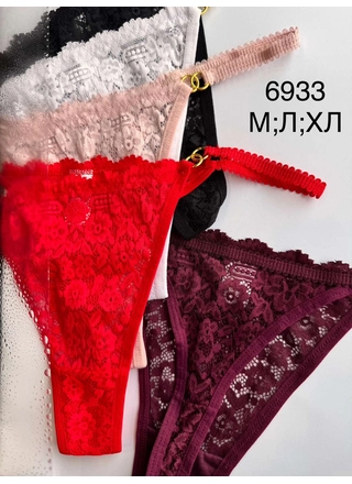 Фото Victoria Труси мереживо Victoria 6933 2F (18363) – Стрінги, колір <color>, ціна 44.77<currency>