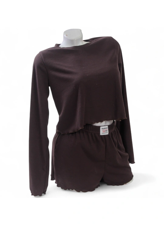 ПижамыПижама рубчик Ца Ца 4725 - женское белье оптом в Dolche Noche