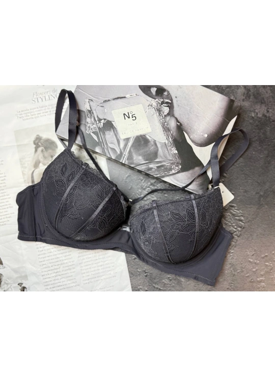 Чашка C Бюстгальтер жіночий *C* BIWEIER 8816 3.3 Сірий - жіноча білизна оптом у Dolche Noche