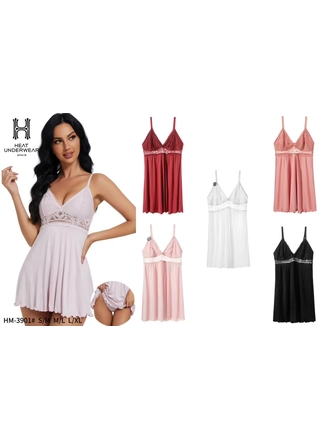 Фото HEAT Ночная рубашка&трусики HEAT 3901 (21015) – Ночные рубашки, цвет <color>, цена 382.69<currency>