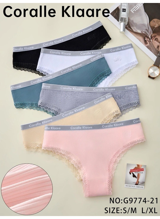Норма Жіночі трусики Chlain Klain 9774-21 2с Різні кольори - жіноча білизна оптом у Dolche Noche