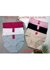 Батальні розміри Жіночі бавовняні трусики MCT08 (XL–3XL) 10С Різні кольори - жіноча білизна оптом у Dolche Noche