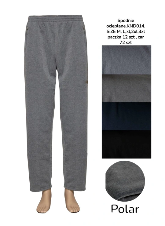 Мужские утепленные брюки Polar 014 - магазин нижнего белья оптом Dolche Noche
