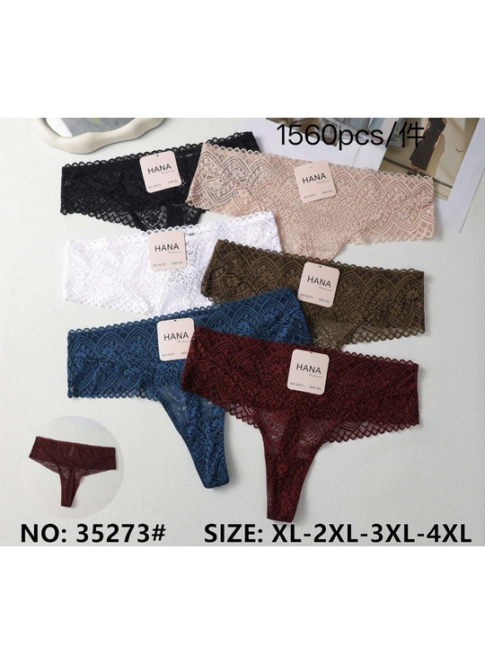 Мереживні Труси мереживні HANA 35273 7с - жіноча білизна оптом у Dolche Noche
