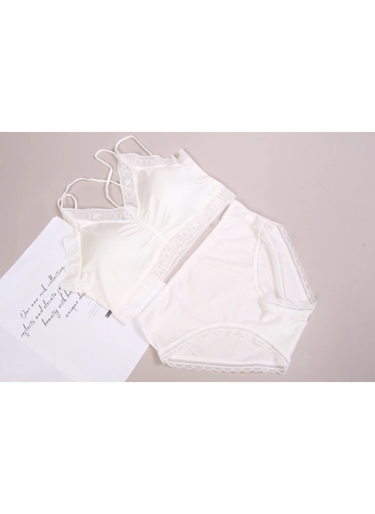 Топ + трусыКомплект Топ-Трусики LUCKY *521 - женское белье оптом в Dolche Noche