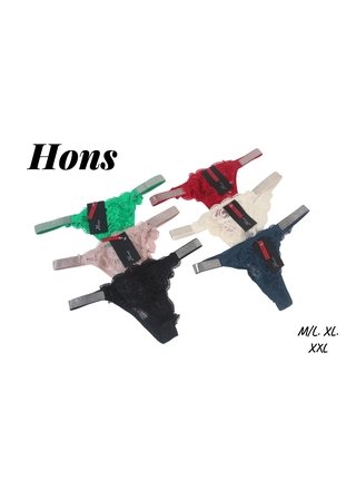 Фото HONS Елегантні та спокусливі мереживні стрінги Hons Y06 6б (16491) – Стрінги, колір <color>, ціна 36.30<currency>