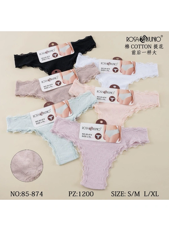 Норма Жіночі трусики ROSA JUNIO 85-874 8б Різні кольори - жіноча білизна оптом у Dolche Noche